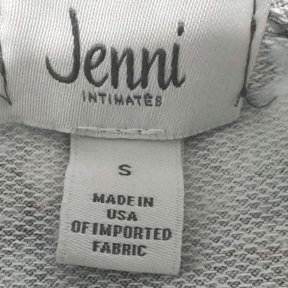Jenni Intimates Sweatshirt S Women Tie Dye Cropped Grunge Cozy Sleepwear Bold - Picture 5 of 12